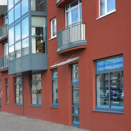 Außenansicht des Dienstleistungscenter Zerbst